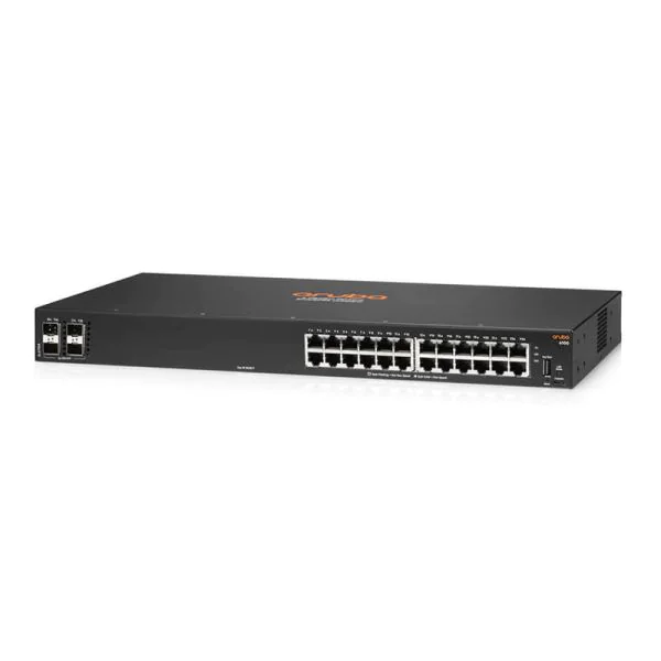 HP JL678A, Aruba 6100 Switch, 24xGE RJ45/4xSFP+