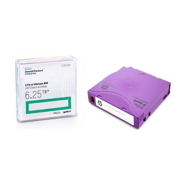 HP C7976AN, HPE LTO Ultrium Data Cartridge, 6.25TB/MP RW/20 Pack