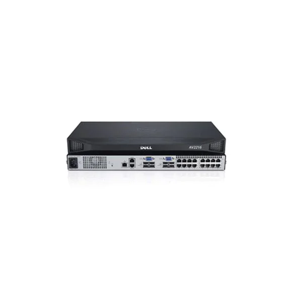 Dell DAV2216, Dell Analog KVM Switch, 16 Ports/2 Users/TAA Compliant