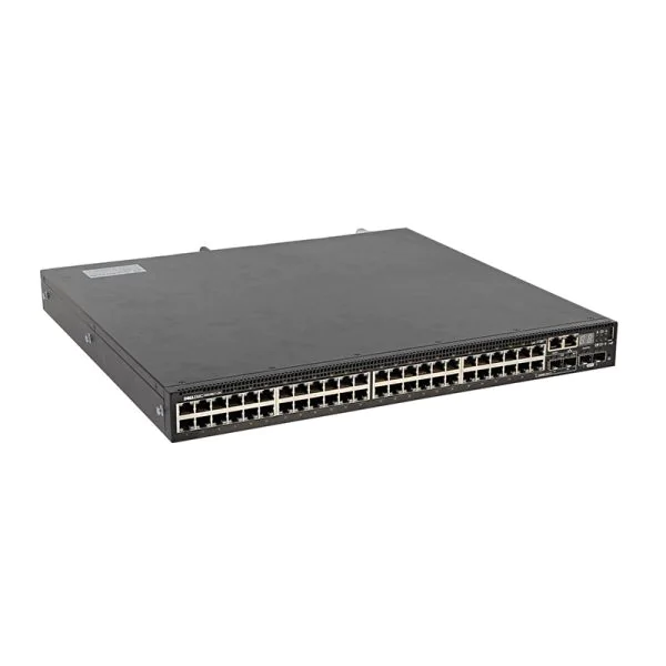 Dell N3048EP-ON, Dell Networking Switch, 48x1GbE POE+/2x10GbE SFP+/L3 Stackable