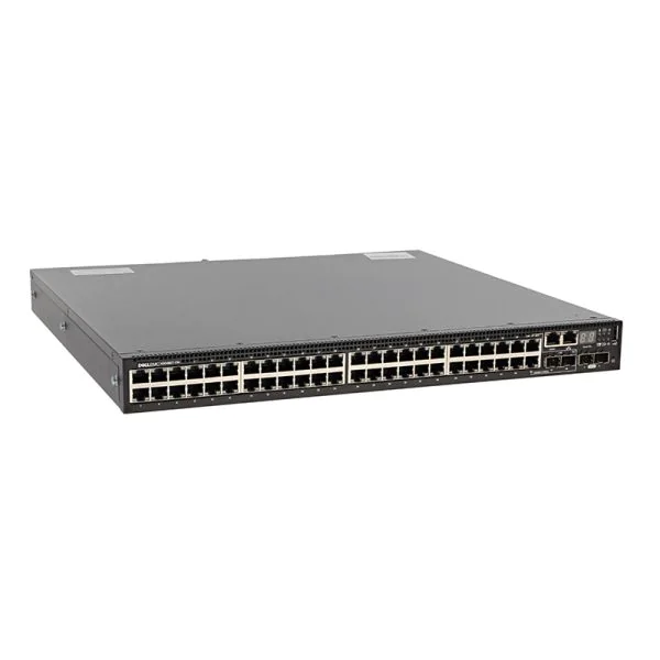 Dell N3048ET-ON, Dell Networking Switch, 48x1GbE/2x10GbE SFP+/L3 Stacking
