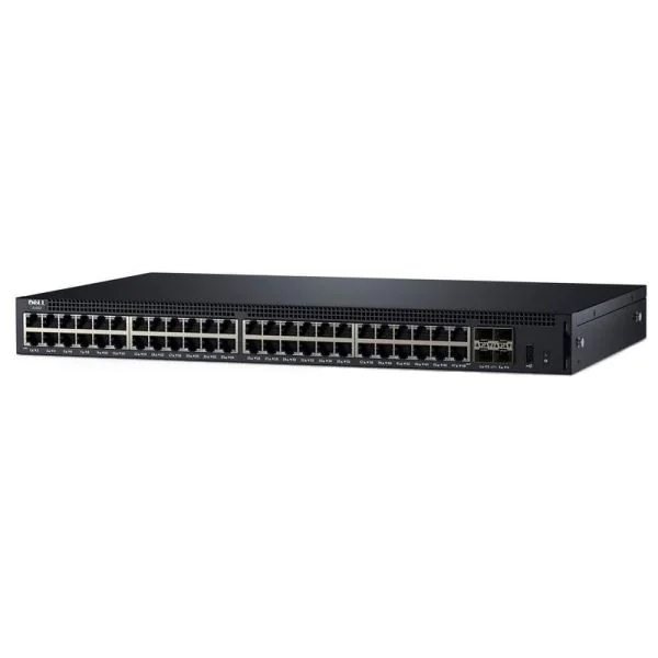 Dell X1052P, Dell X Series Switch, 48x1GbE/24xPoE/4x10GbE SFP+