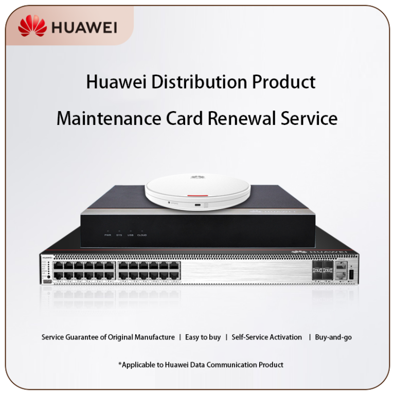 Huawei Category 5 Data Communication Maintenance Card_RFR 30BD-S_12 Months_Per Maintenance card