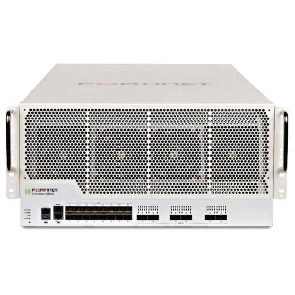 Fortinet FG-3960E, Fortinet FG-3960E Firewall, 6x100GE QSFP28/16x10GE SFP+/SPU NP6 & CP9