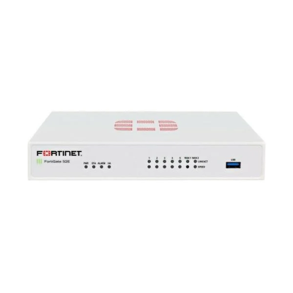 Fortinet FG-52E, Fortinet FG-52E Firewall, 7xGE RJ45/2x32GB SSD/Max 10 FortiAP