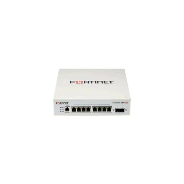 Fortinet FS-108F-FPOE, Fortinet FS-108F Series Switch, 8xGE+2xSFP+130W PoE