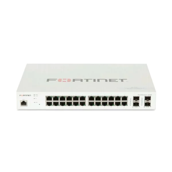 Fortinet FS-224E, Fortinet FS Series Switch, 24xGE RJ45/4xGE SFP/Layer 2/3