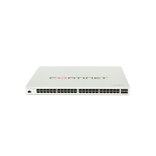 Fortinet FS-248E-FPOE, Fortinet FS-248E-FPOE Switch, 48xGE PoE+ ports/4xGE SFP/FGT controller support