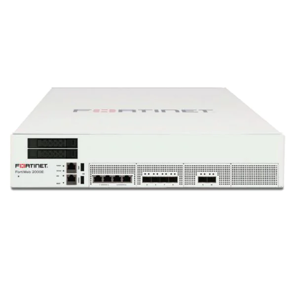 Fortinet FWB-2000E, Fortinet FWB-2000E Web Application Firewall, 2x10GE SFP+/4xGE RJ45 Bypass/2TB Storage