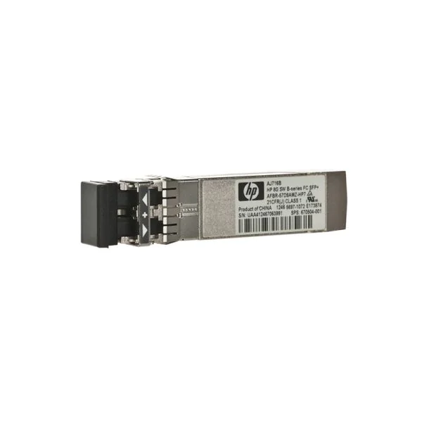 HP AJ716B, HPE B-Series Transceiver, 8Gbps, Short Wave, 1 Pack