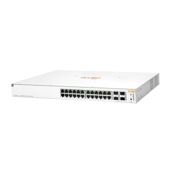 HP JL684A, Aruba Instant On 1930 Switch, 24x1G PoE/4xSFP+/370W PoE