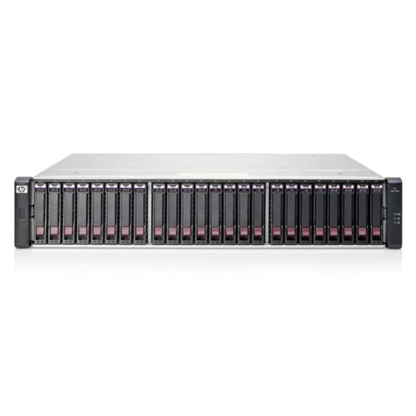 HP E7W00A, HPE MSA 1040 Storage, Dual-port FC, DC Power, SFF