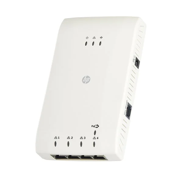 HP J9842A, HPE 517 Unified Walljack, 802.11ac/Wall Port/Worldwide
