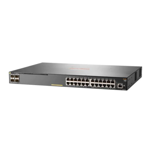 HP JL261A, Aruba 2930F Switch, 24xGE PoE+/4xSFP