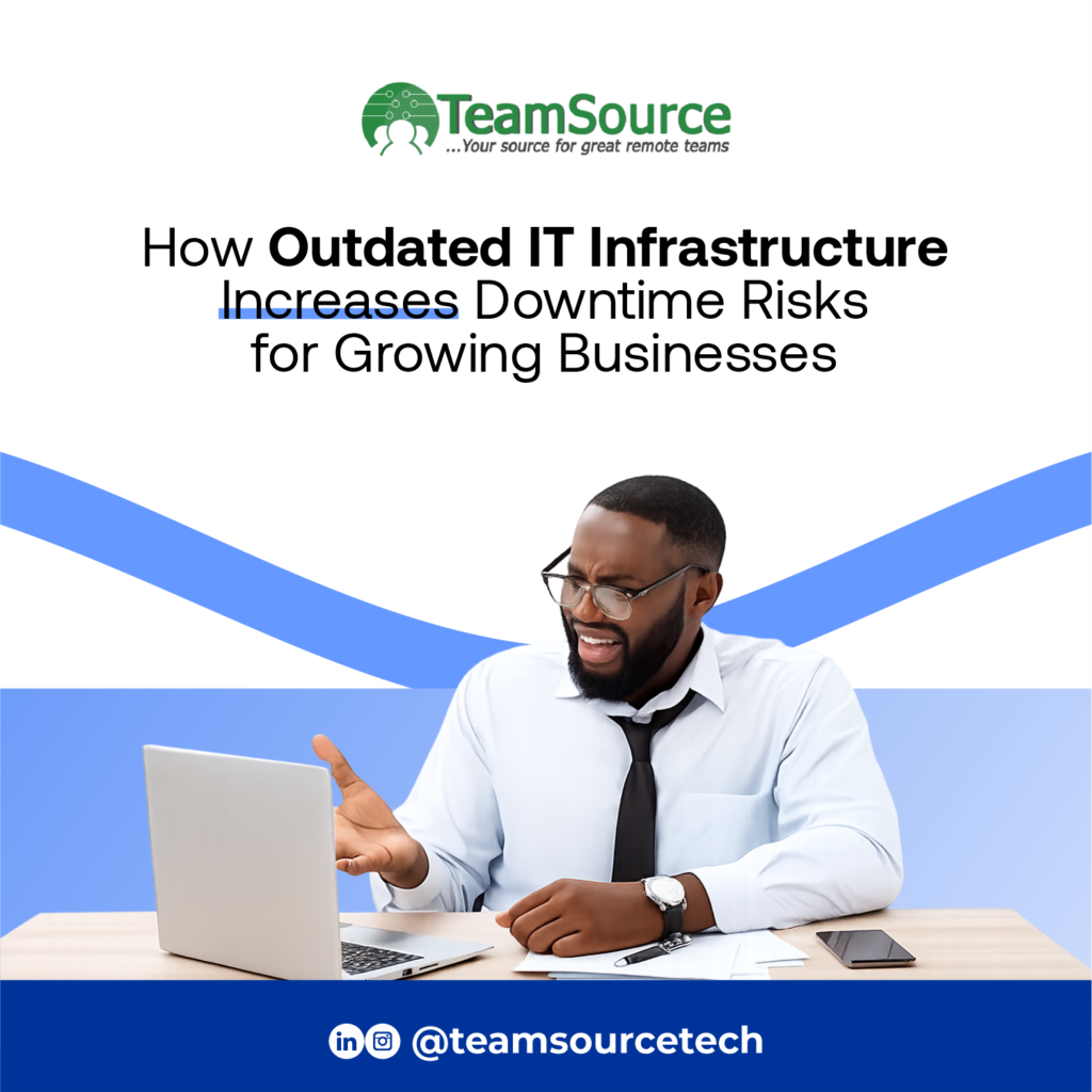 Outdated. It Course Images Outdated IT Infrastructure and Downtime Risks for Businesses